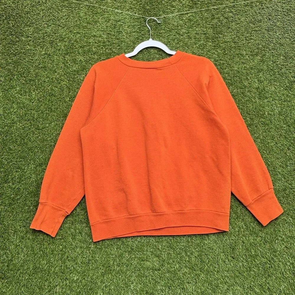 Vintage Logo 7 Cleveland Browns Sweatshirt Mens Small Fleece Lined Made in USA
